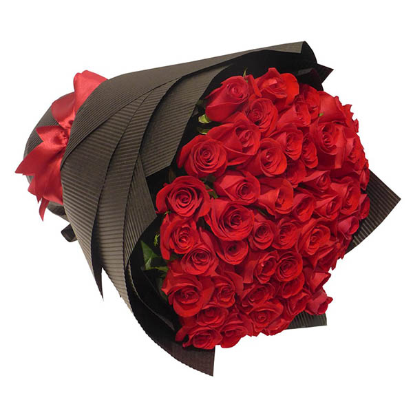 40  RED ROSES BOUQUET